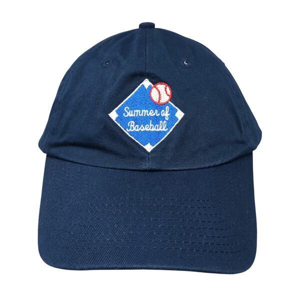 Summer of Baseball Chicagoland & Northwest Chevy Dealers Slideback Cap Blue OS - Picture 1 of 9